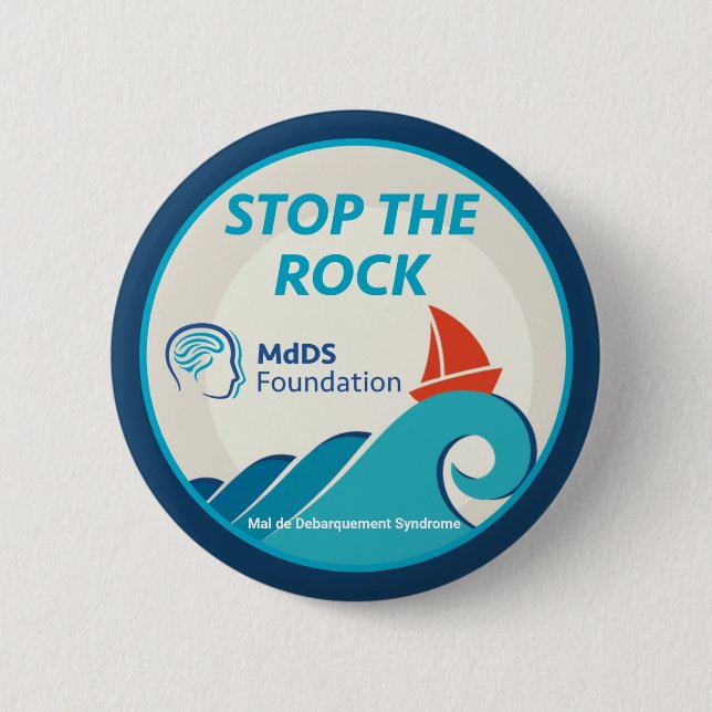 Badge Rond 5 Cm Bouton de conscience de MdDS (Devant)