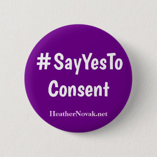 Badge Rond 5 Cm Bouton de consentement