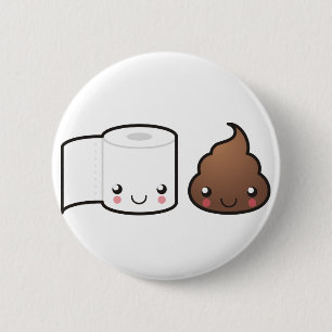 Badge Rond 5 Cm Bouton de couples de Bath