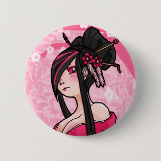Badge Rond 5 Cm Bouton de courant de Sakura