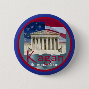 Badge Rond 5 Cm Bouton de court suprême d'Elena Kagan