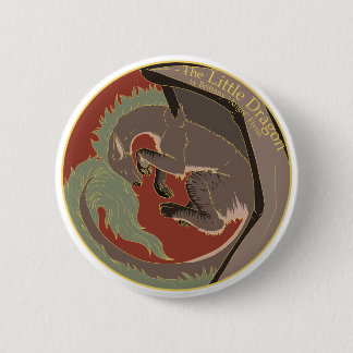 Badge Rond 5 Cm Bouton de couverture Little Dragon