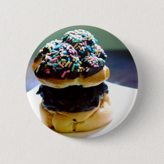 Badge Rond 5 Cm Bouton de Creampuff