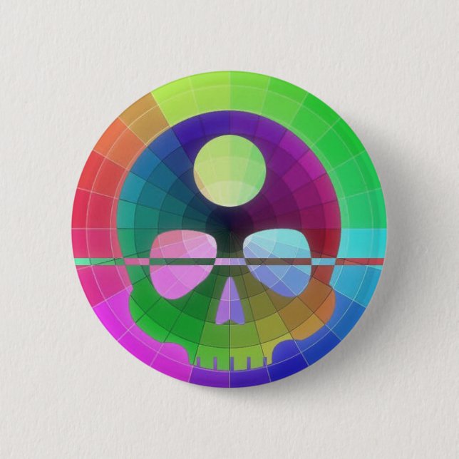 Badge Rond 5 Cm Bouton de création (Devant)