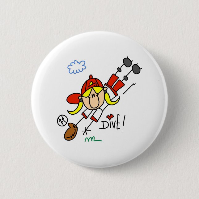 Badge Rond 5 Cm Bouton de crochet de plongée (Devant)