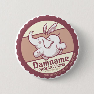 Badge Rond 5 Cm Bouton de cru de Damname