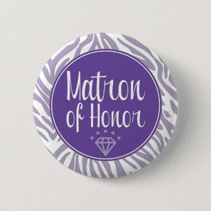 Badge Rond 5 Cm Bouton de dame de honneur