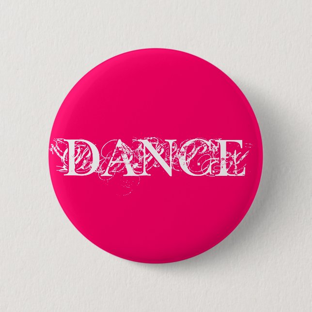 Badge Rond 5 Cm Bouton de DANSE (Devant)
