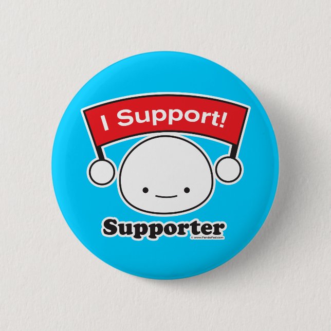 Badge Rond 5 Cm Bouton de défenseur (plus de styles) (Devant)