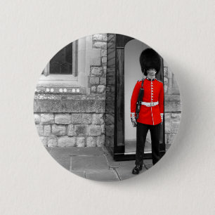 Badge Rond 5 Cm Bouton de défilé de soldat de Londres