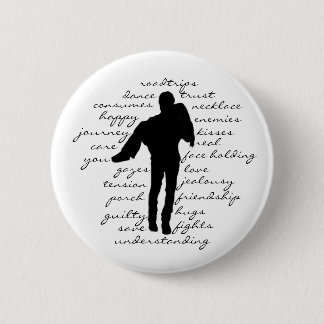 Badge Rond 5 Cm Bouton de Delena