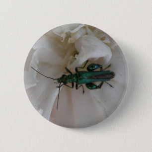 Badge Rond 5 Cm Bouton de dendroctone du fleur
