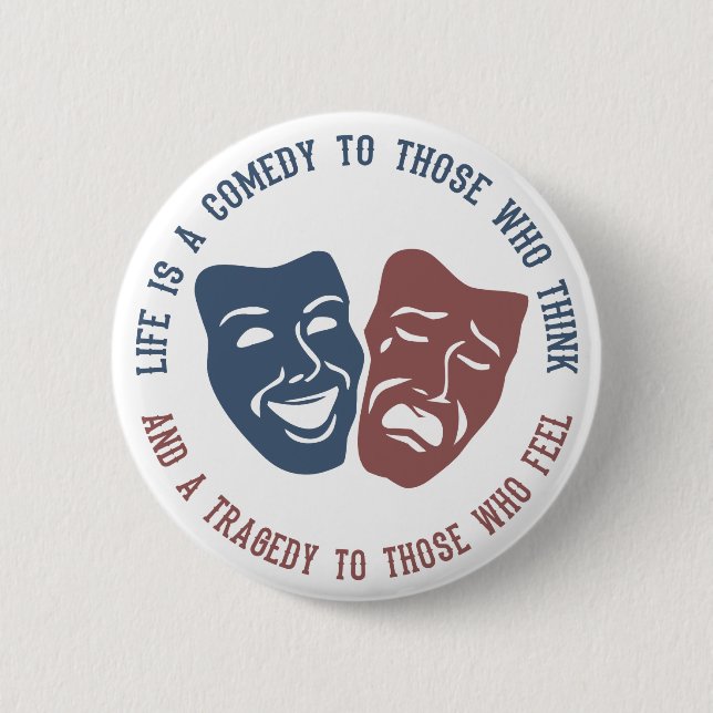 Badge Rond 5 Cm Bouton de devis LIFE (Devant)