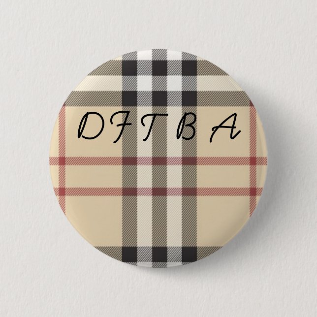 Badge Rond 5 Cm Bouton de DFTBA (Devant)