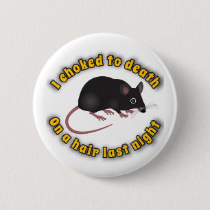 Badge Rond 5 Cm Bouton de douleur