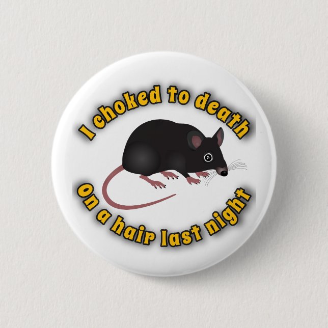 Badge Rond 5 Cm Bouton de douleur (Devant)