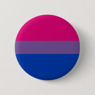 Badge Rond 5 Cm Bouton de drapeau de bisexualité