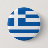 Bouton de drapeau de la Grèce