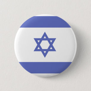Badge Rond 5 Cm Bouton de drapeau de l'Israël