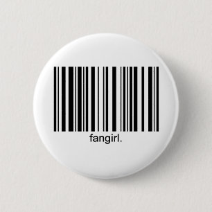 Badge Rond 5 Cm Bouton de Fangirl