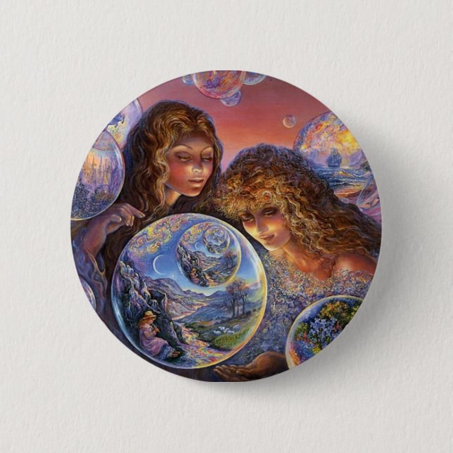Badge Rond 5 Cm "Bouton de Farie ! " (Devant)