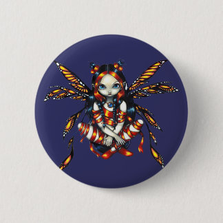 Badge Rond 5 Cm Bouton "de fée de nuit étoilée"