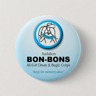 Badge Rond 5 Cm Bouton "de fèves de fève"