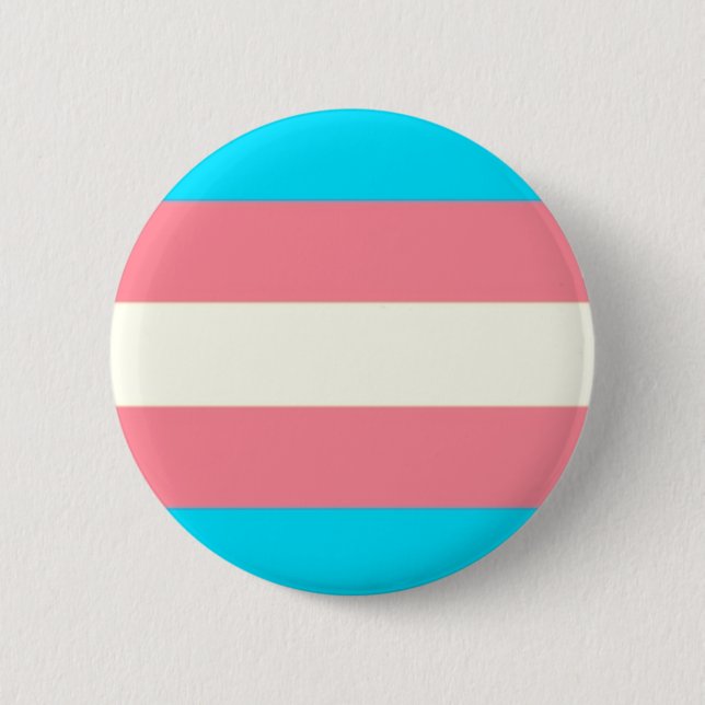 Badge Rond 5 Cm Bouton de fierté de transsexuel (Devant)