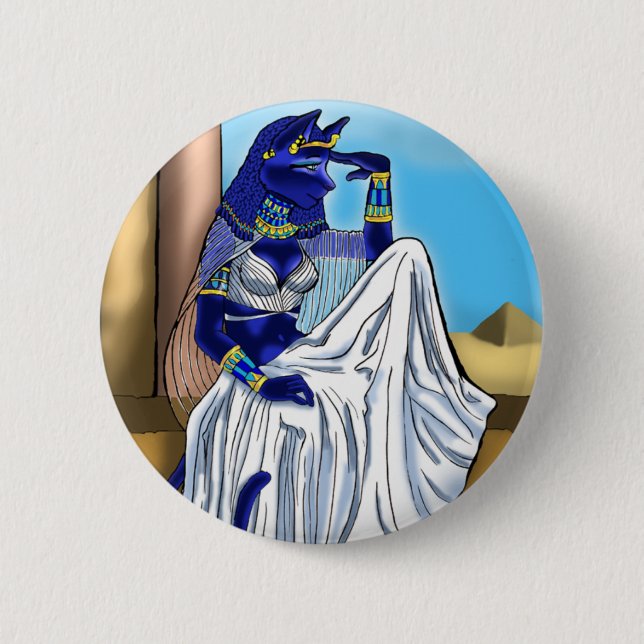 Badge Rond 5 Cm Bouton de filasse (Devant)