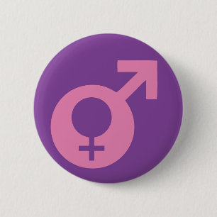 Badge Rond 5 Cm Bouton de fille de transport
