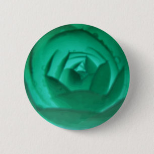 Badge Rond 5 Cm Bouton de fleur de Camellia hypnotique