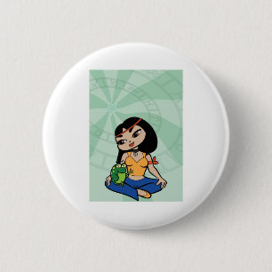 Badge Rond 5 Cm Bouton de Friendz