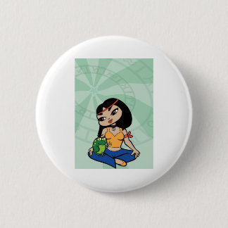 Badge Rond 5 Cm Bouton de Friendz