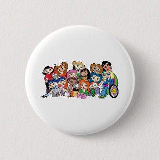 Badge Rond 5 Cm Bouton de Friendz
