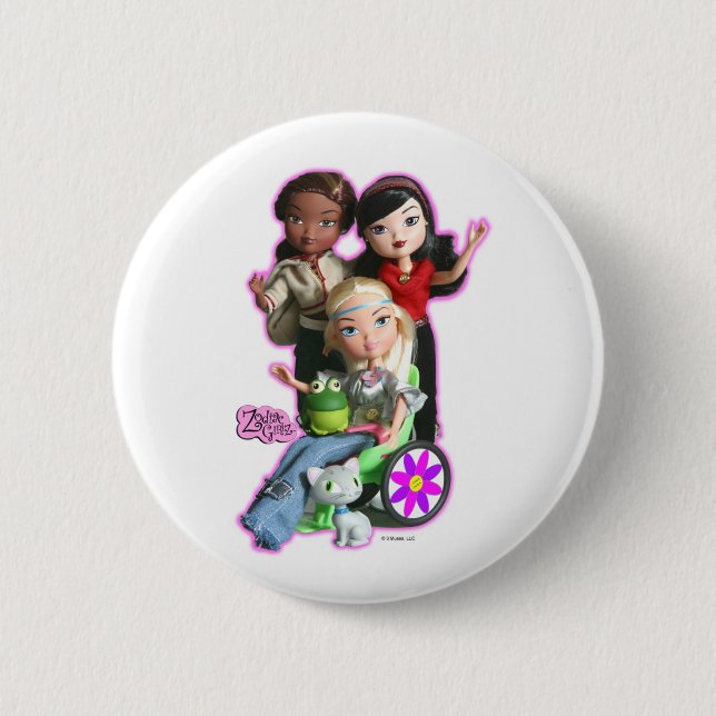 Badge Rond 5 Cm Bouton de Friendz (Devant)