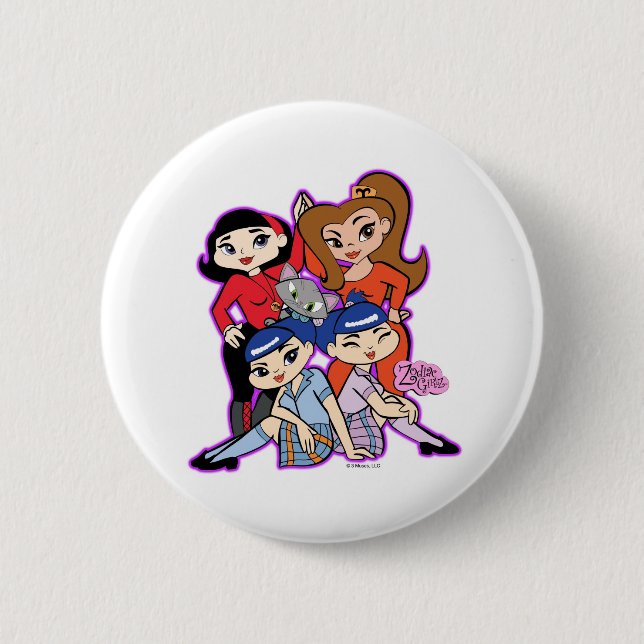 Badge Rond 5 Cm Bouton de Friendz (Devant)