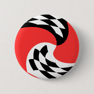 Badge Rond 5 Cm bouton de Frued des années 70