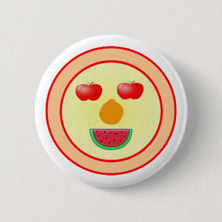 Badge Rond 5 Cm Bouton de fruit