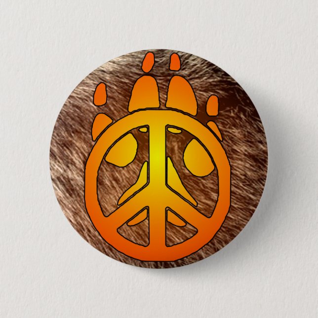 Badge Rond 5 Cm Bouton de Furpeace (Devant)