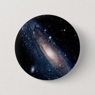 Badge Rond 5 Cm Bouton de galaxie