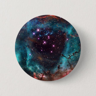 Badge Rond 5 Cm Bouton de galaxie