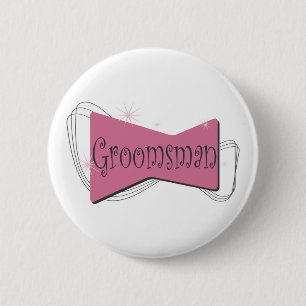 Badge Rond 5 Cm Bouton de garçons d'honneur