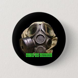 Badge Rond 5 Cm bouton de gasmask