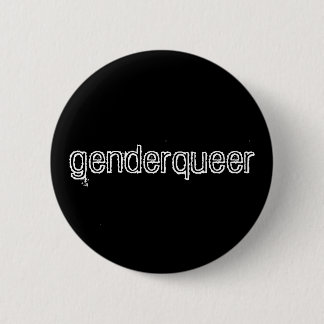 Badge Rond 5 Cm Bouton de "Genderqueer"
