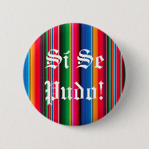 Bouton de goupille de zarape de sarape de pudo de