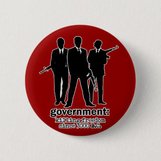 Badge Rond 5 Cm Bouton de gouvernement