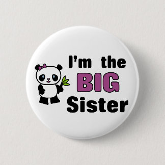 Badge Rond 5 Cm Bouton de grande soeur