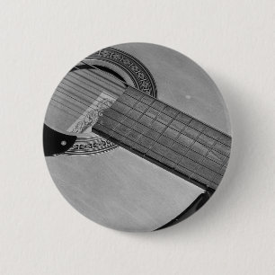 Badge Rond 5 Cm Bouton de guitare