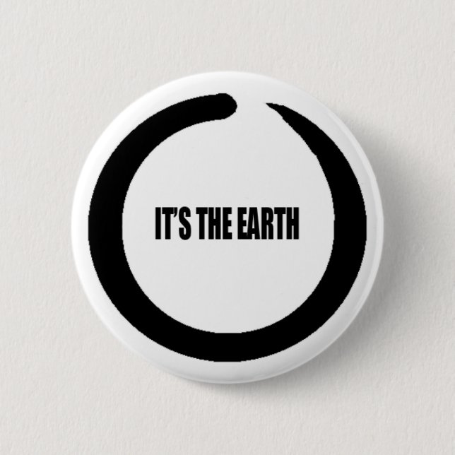 Badge Rond 5 Cm Bouton de Hetalia Marukaite Chikyuu (Devant)