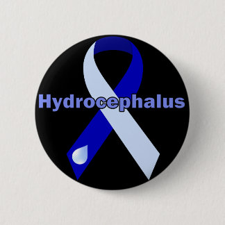 Badge Rond 5 Cm Bouton de hydrocéphalie